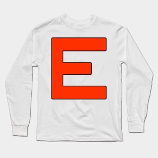 E Long Sleeve T-Shirt